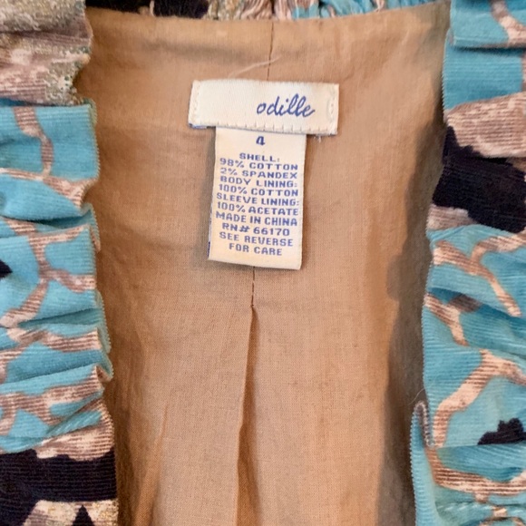 Odille for Anthropologie cropped corduroy Blazer - Picture 10 of 14